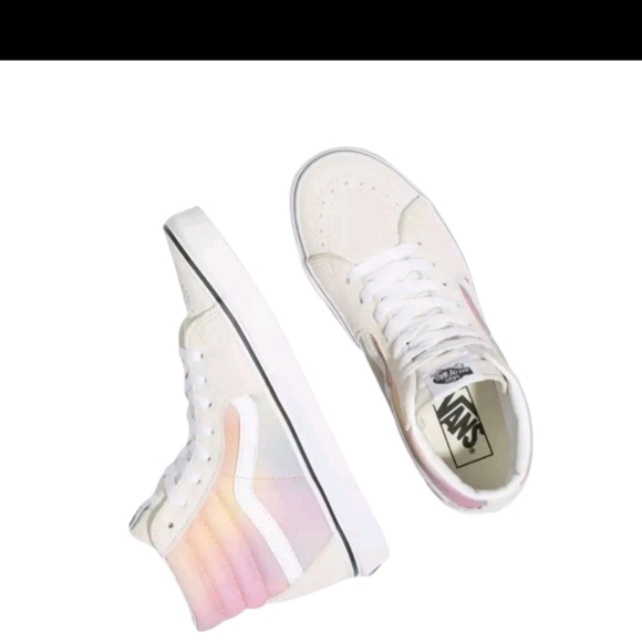 Vans Aura Shift Sk8 Hi Sneakers Men's Canvas Suede Skateboard High-Top Shoes, Mu - Picture 5 of 9